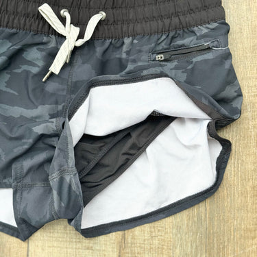 Vuori Camo Running Shorts, Small