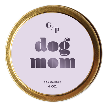 Dog Mom 4 oz. Candle Tin