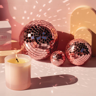 Blush 9 oz. Hue Candle (Campari Chiffon)